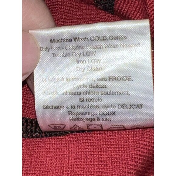 SMARTWOOL Mens Red 100% Merino Wool Pullover Long Sleeve Stretch Baselayer - Picture 8 of 8